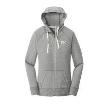 Load image into Gallery viewer, Women&#39;s Sueded Cotton Blend Full-Zip Hoodie
